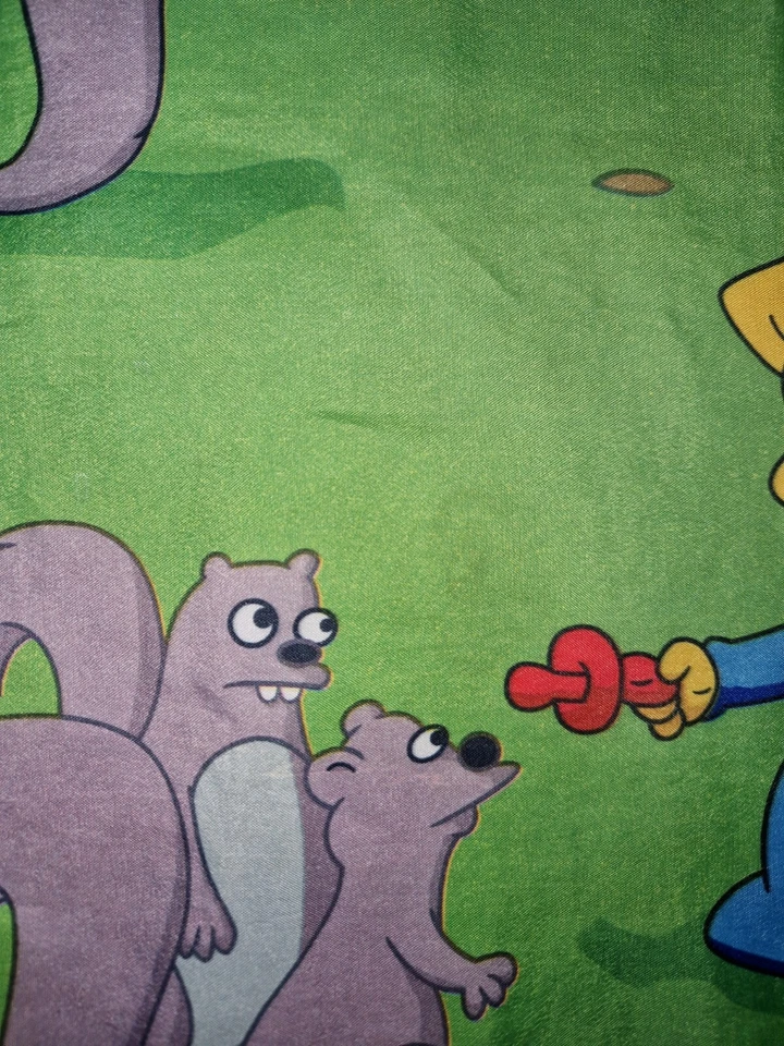 The Simpsons Homer Bart Marge Lisa Maggie Sleeping Bag Vintage Camping Bag - Image 2 of 4