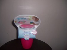 Miracle 360 sippy cup Munchkin 12 months pink 10 oz
