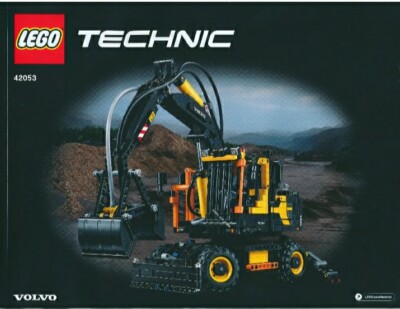 LEGO  Bauanleitung Technic 42053 Volvo EW160E Instruction NEU 334