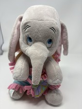 Disney Parks Disney's Babies Dumbo Elephant Baby Plush w Swaddling Blanket 12"