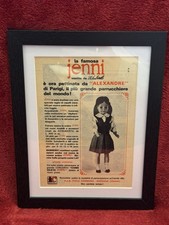 Pubblicità Vintage Anni '60 - Bambola JENNI Italo Cremona - Incorniciata