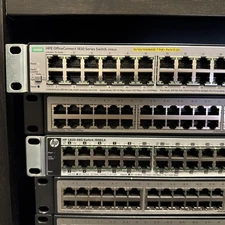 HPE J9984A 48 Port Rack Mountable Ethernet Switch