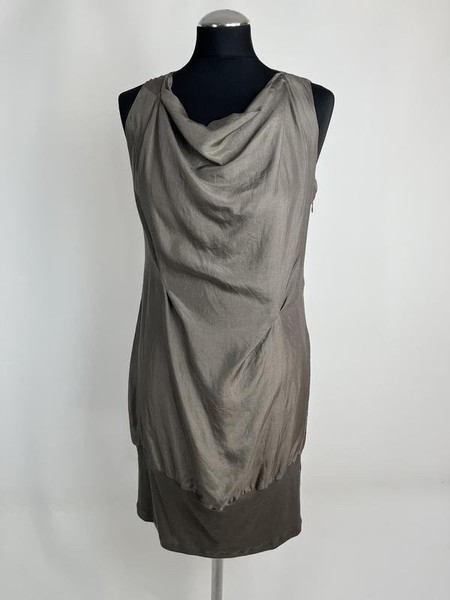 Women Rivamonti Dress Brown Silk 36