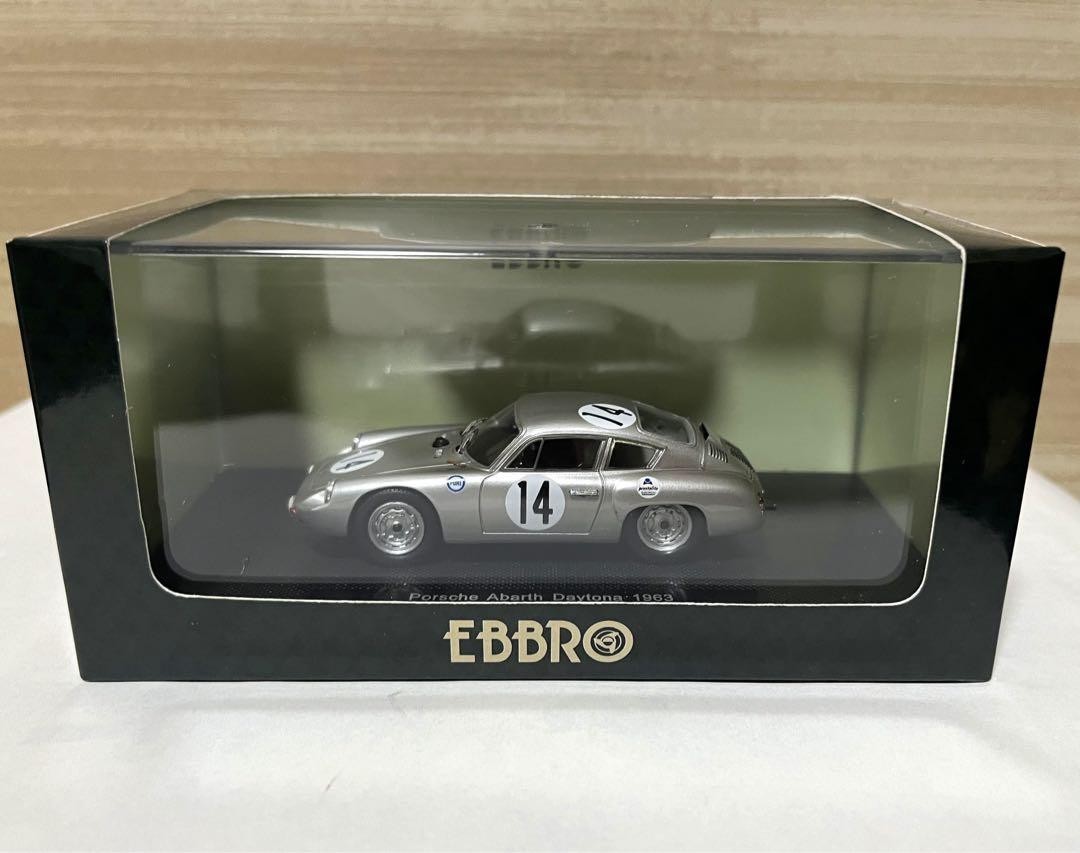 EBBRO 1/43 ポルシェ アバルト デイトナ 1963 No.14 Ebbro 1/43 Porsche Abarth Daytona 1963 No.14 Minicar | eBay