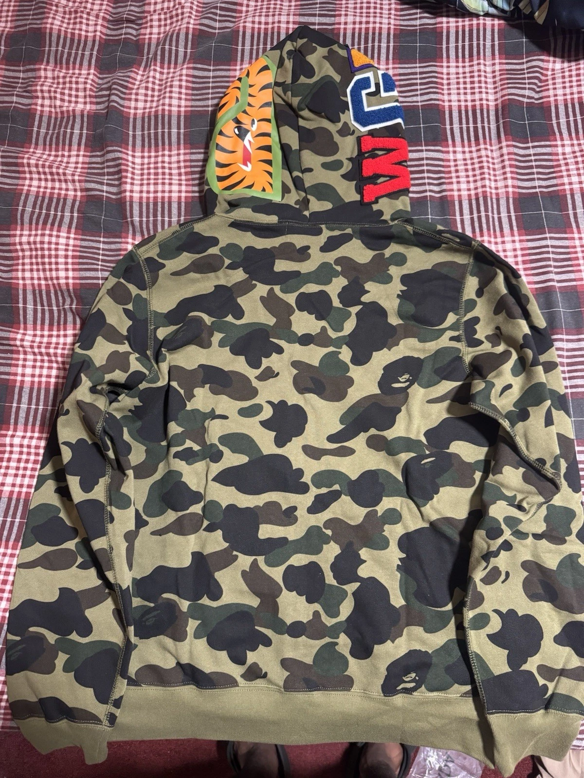 A BATHING APE (BAPE) Felpa con cappuccio Bape taglia L