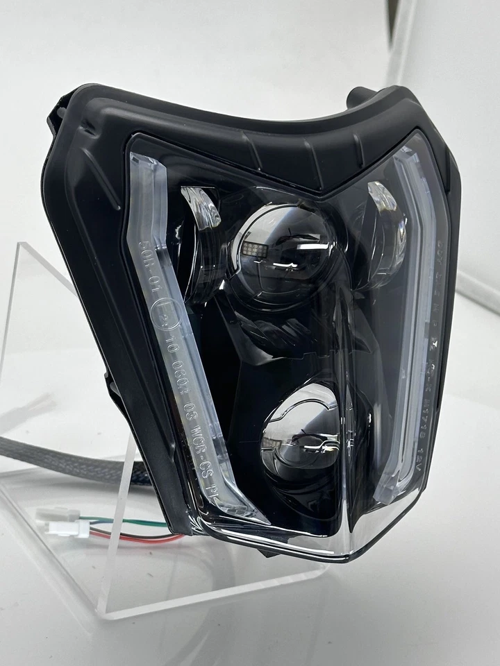 For KTM EXC / EXC-F EXCF 125 200 250 450 500 300 350 LED Headlight w/turn signal - Image 4 of 4