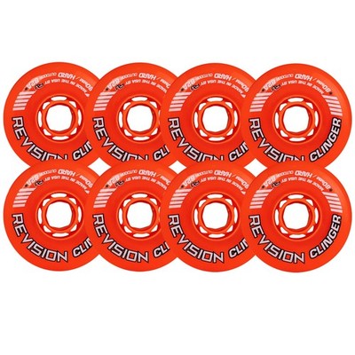 Revision Roller Hockey Wheels Outdoor Clinger 82A - 8-Pack - Choose Size