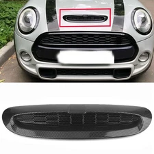 Front Hood Air Vent Scoop Trim Carbon Look For Mini Cooper F54 F55 F56 F57 14-24