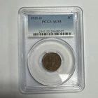 1925-D Lincoln Wheat Cent PCGS AU55 Uncirculated