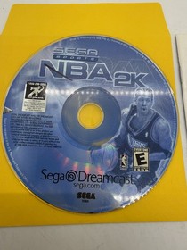NBA 2K (Sega Dreamcast) Disc And Booklet