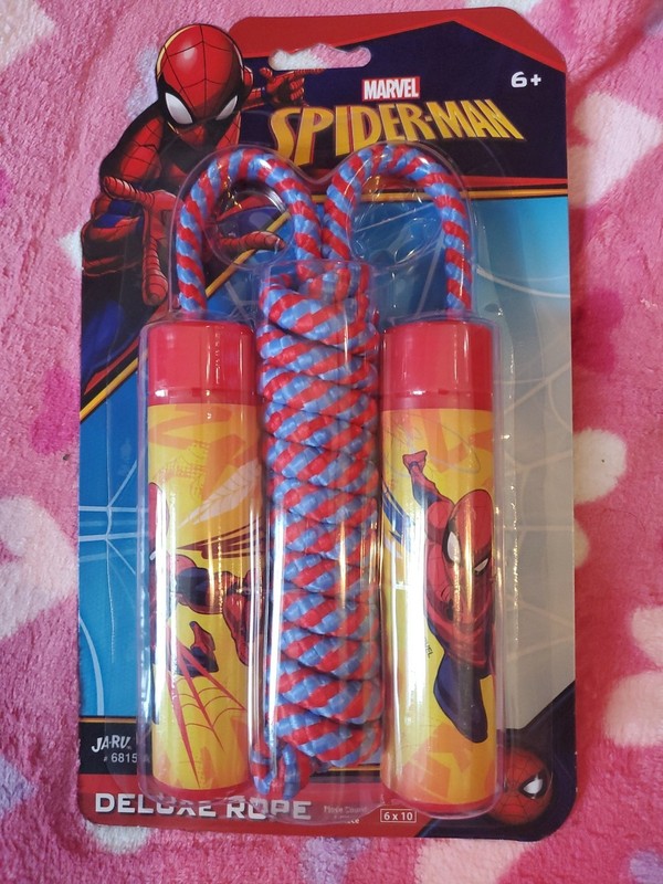 SPIDER-MAN DELUXE ROPE FOR JUMP ROPE GAMES