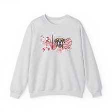Boxer Sweatshirt Dog Mom Gifts Crewneck Shirt