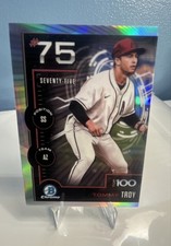 2025 Bowman Scouts Top 100 Chrome Tommy Troy #BTP-75 (RC) 💎Gem Mint 10💎