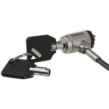 StarTech Push-to-Lock 6.5ft Cable for Laptop/Computer Security Cable Lock