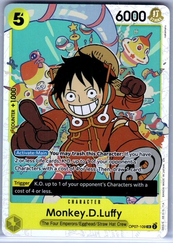 Monkey.D.Luffy (109) OP07-109 500 Years in the Future Foil