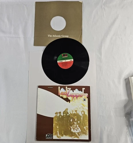 Vtg LED Zeppelin II 1969 Vinyl LP Album Atlantic SD 19127 Gatefold Record READ⬇