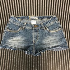 Levi's Jeans Embellished Jean Shorts Girls Size 12 reg Stretchy 2 Spandex