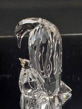 SWAROVSKI PENGUIN MOTHER AND BABY #5043728 - VGC - UnBoxed - Retired 2014-17