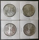 Lot of Four 2013 $1 American Silver Eagle Dollars