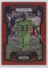 2023 Panini Prizm Red Wave Prizm 62/149 Jamal Adams #259 1o4i
