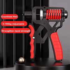 Adjustable Hand Grip Strengthener Gripper Nonslip Grip Trainer with 5-165KG Resi