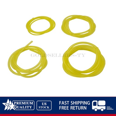 #ad 4 Size 16 Feet Petrol Tubing Fuel Line Hose Chainsaw Common Weedeater 2 Cycle $5.93