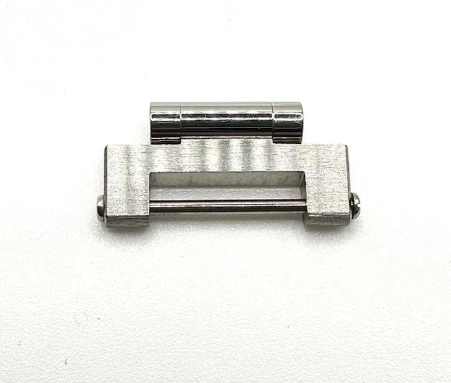 Nuevo Genuino Hombre Movado Vizio 20.6mm Acero Inoxidable Medio Eslabón Para Pulsera Foto 3 de 4