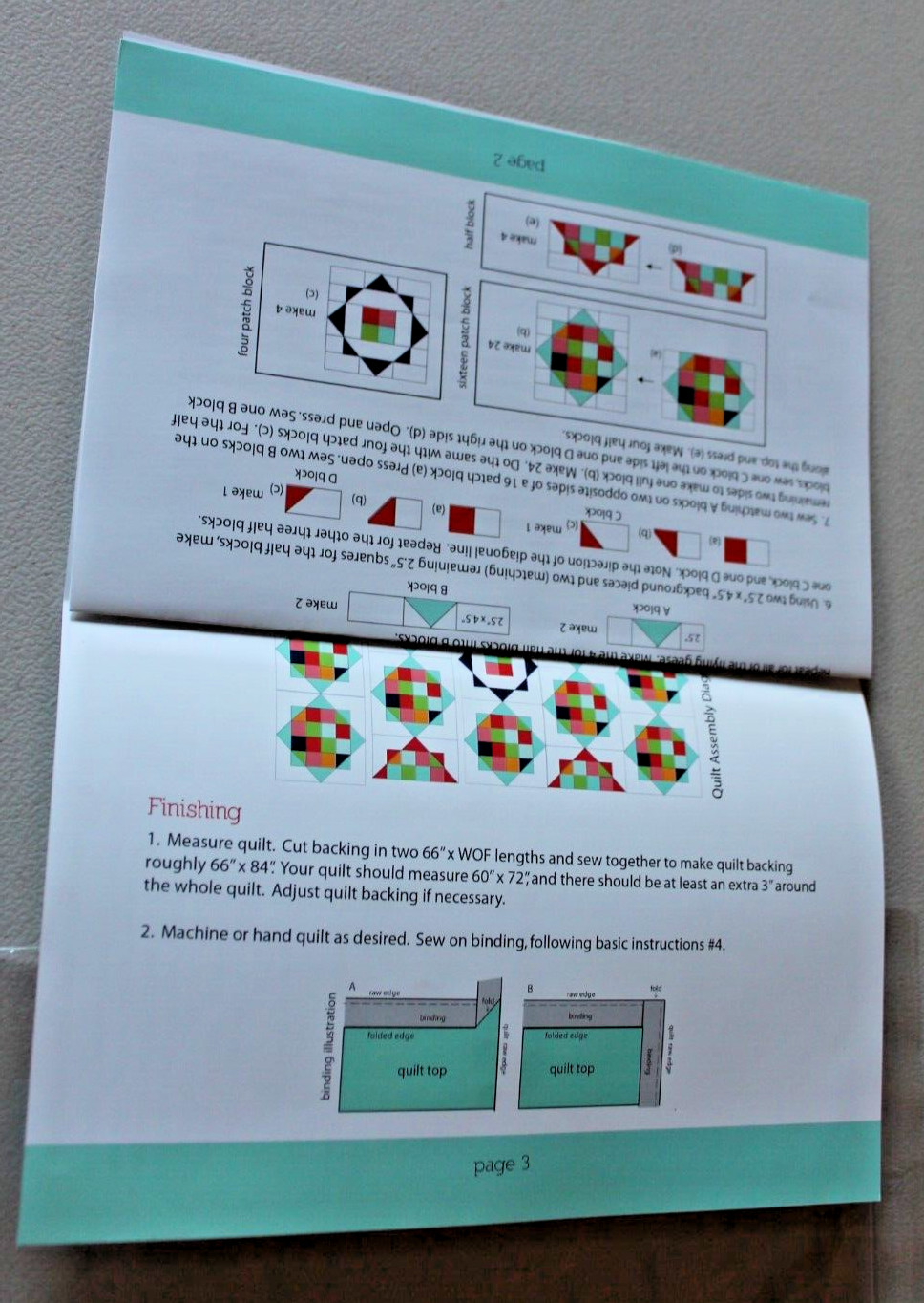 Rise & Shine #172 Thimble Blossoms Quilting Pattern