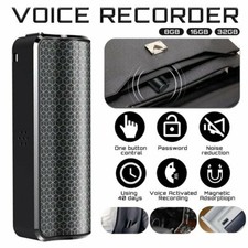 32GB MP3 Spy Magnetic Recording Device Voice Activated Mini Audio Recorder Q70 .