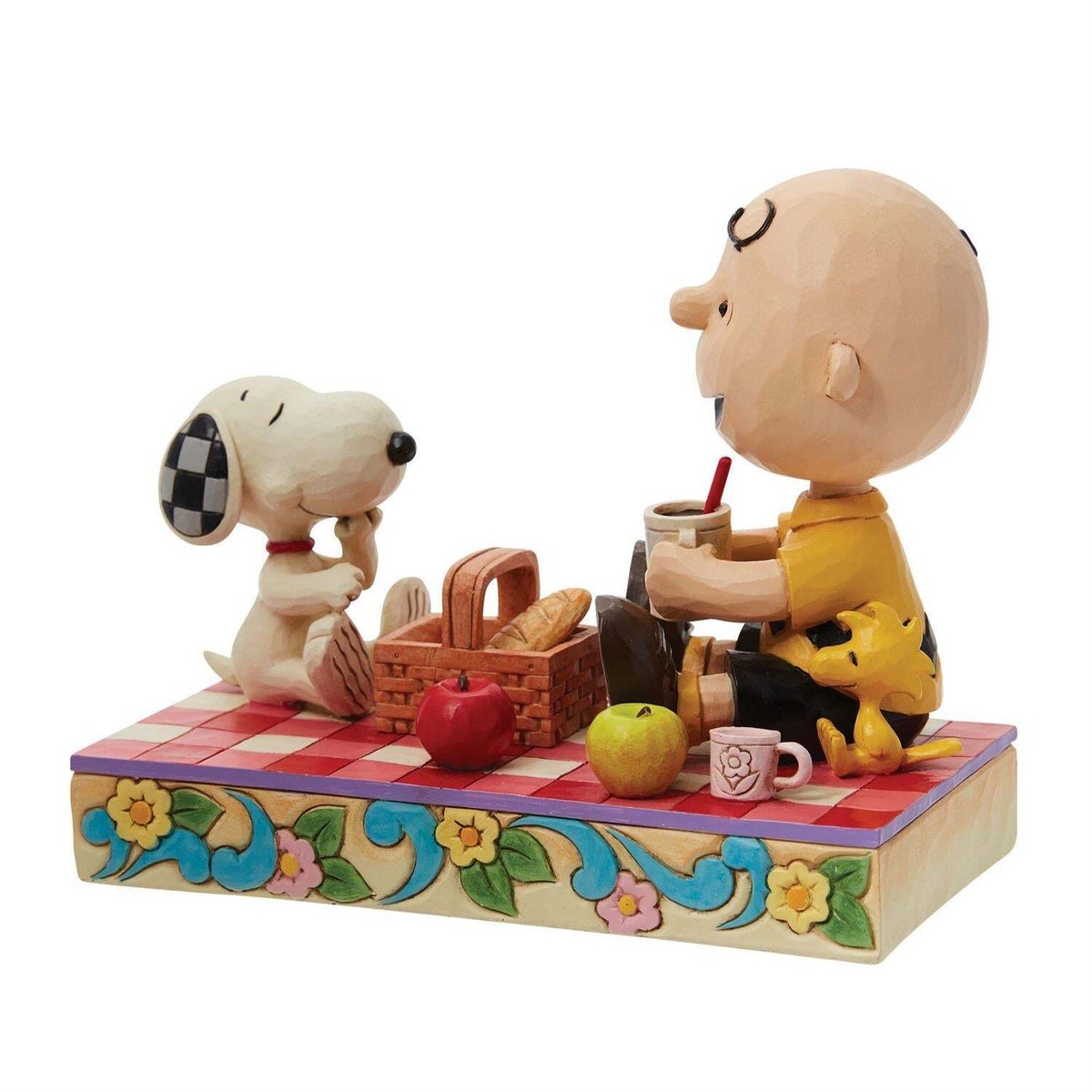 Jim Shore Picnic Pals - Snoopy, Charlie Brown & Woodstock 6014346 Jim Shore Picnic Pals - Snoopy, Charlie Brown & Woodstock 6014346