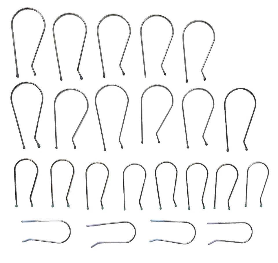 LOTE de 23, 2 tamaños OEM ~ SIN RODILLOS clips de rodillo caliente Clairol de colección Foto 2 de 4