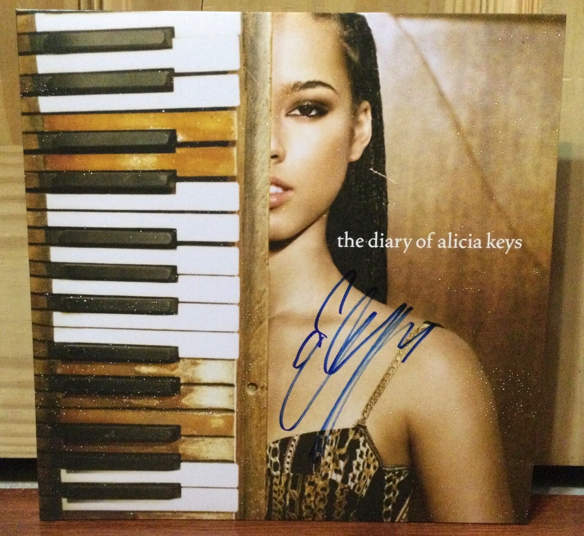 ALICIA KEYS SIGNED THE DIARY OF ALICIA KEYS 2 LP VINYL NYC
