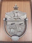 Heritage Door Knocker Plaque Colonial American Eagle Liberty Bell Flag VTG NEW