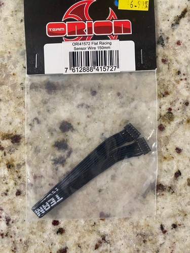 RC R/C TEAM ORION FLAT RACING SENSOR WIRE 150MM ORI41572 NEW SEALED - Picture 2 of 4