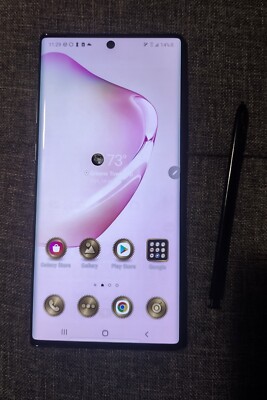 Samsung Galaxy Note10 SM-N970U - 256GB - Aura Black (Unlocked) (Single SIM)