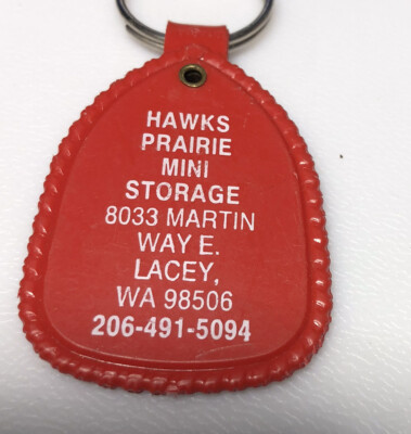 Lacey Washington Hawk s Prairie Mini Storage Shed Rental Rent Building Keychain