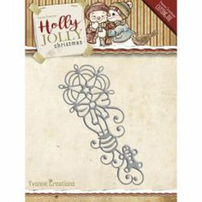 Stechpalme Jolly Ornament - Yvonne Creations - Find It Trading Stanzschablonen