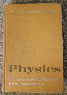 Physics For Students Of Science And Engineering Part One By Resnick & Halliday