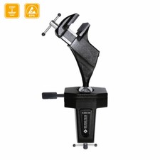 Tisch-Schraubstock 50mm Backenbreite ESD - Schraubstock auf Kugelgelenk