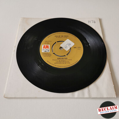 hudson ford - pick up the pieces 7'' vinyl record VG