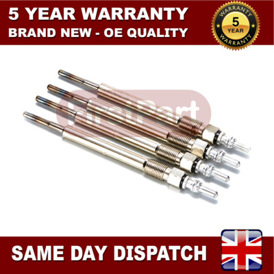 FirstPart 4X FOR VOLKSWAGEN CADDY MK3 1.6 TDI 75 & 102 2010- DIESEL HEATER GLOW