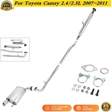 Stainless Steel Resonator & Muffler Kit For Toyota Camry 2.4 2.5L 2007-2011 2010