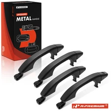 A-Premium 4x Upgraded Metal Exterior Door Handle for Chevrolet GMC Front & Rear