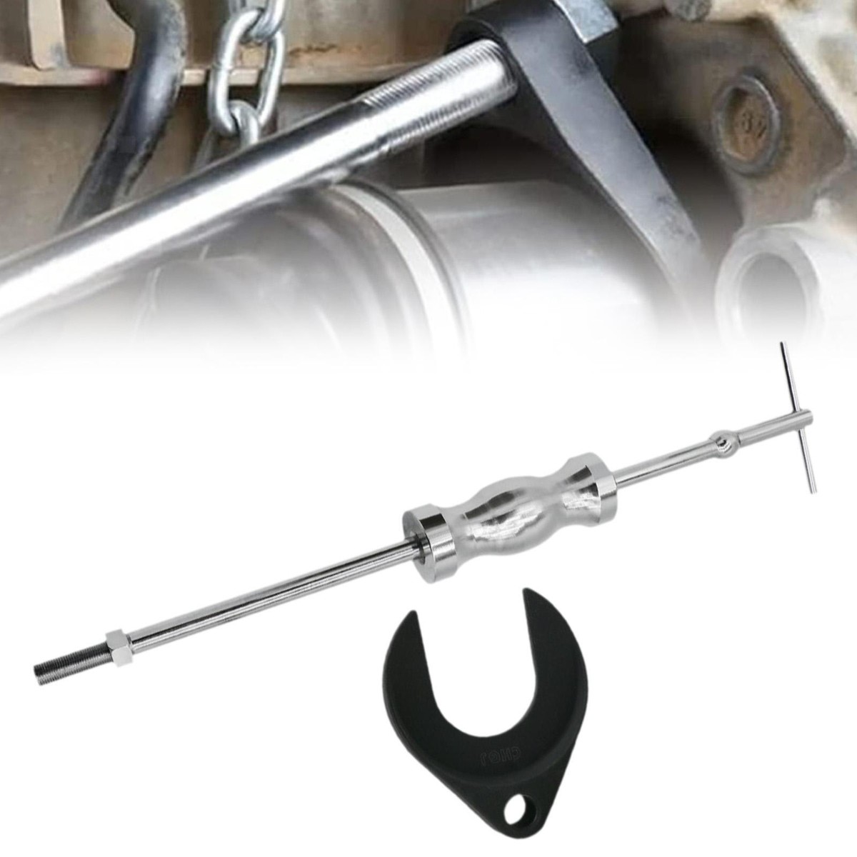 CV Joint Puller 48mm Carbon Steel Wheel Drive Axle Pulley Slide - Foto 3