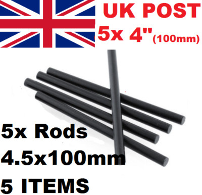 5x 100mm 4'' FLINT STEEL FERRO MAGNESIUM STAB FEUERANZÜNDER STARTER LONG SURVIVAL