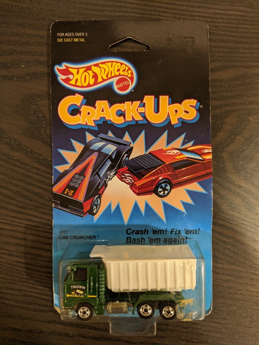HOT WHEELS 1986 CRACK UPS SERIES CAB CRUNCHER