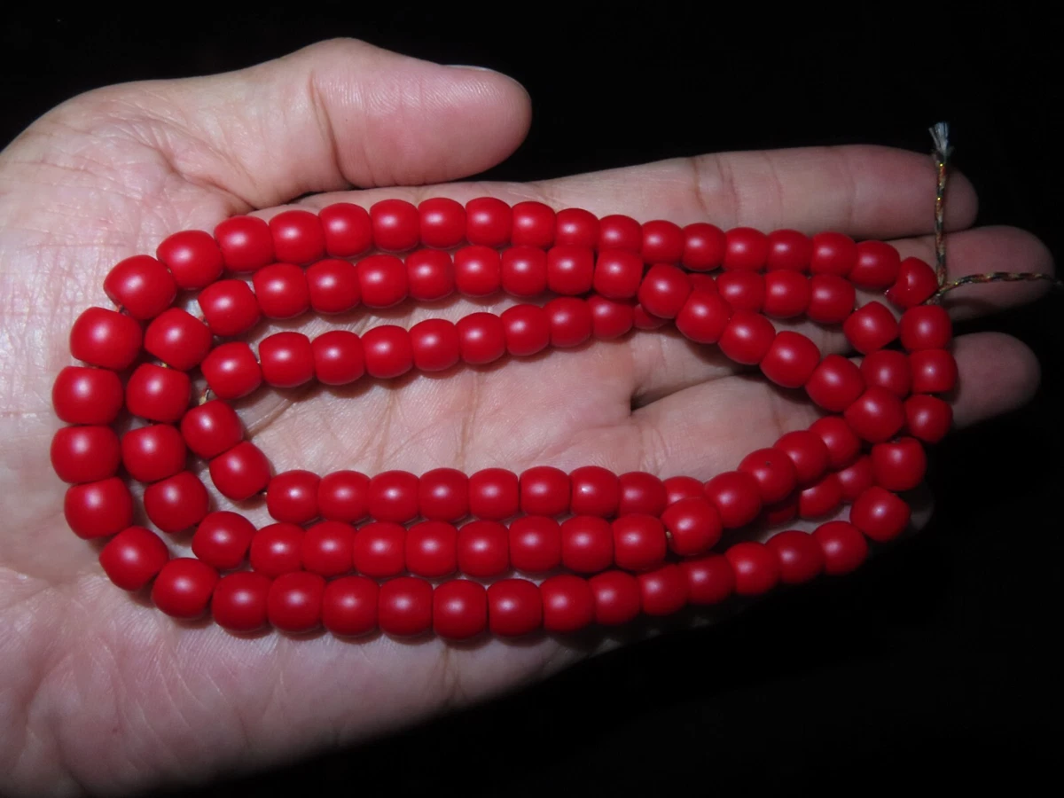 Nepalese prayer shop beads