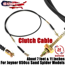 Clutch Cable For Joyner 650cc Sand Spider Models About 7 feet & 11 inches Black