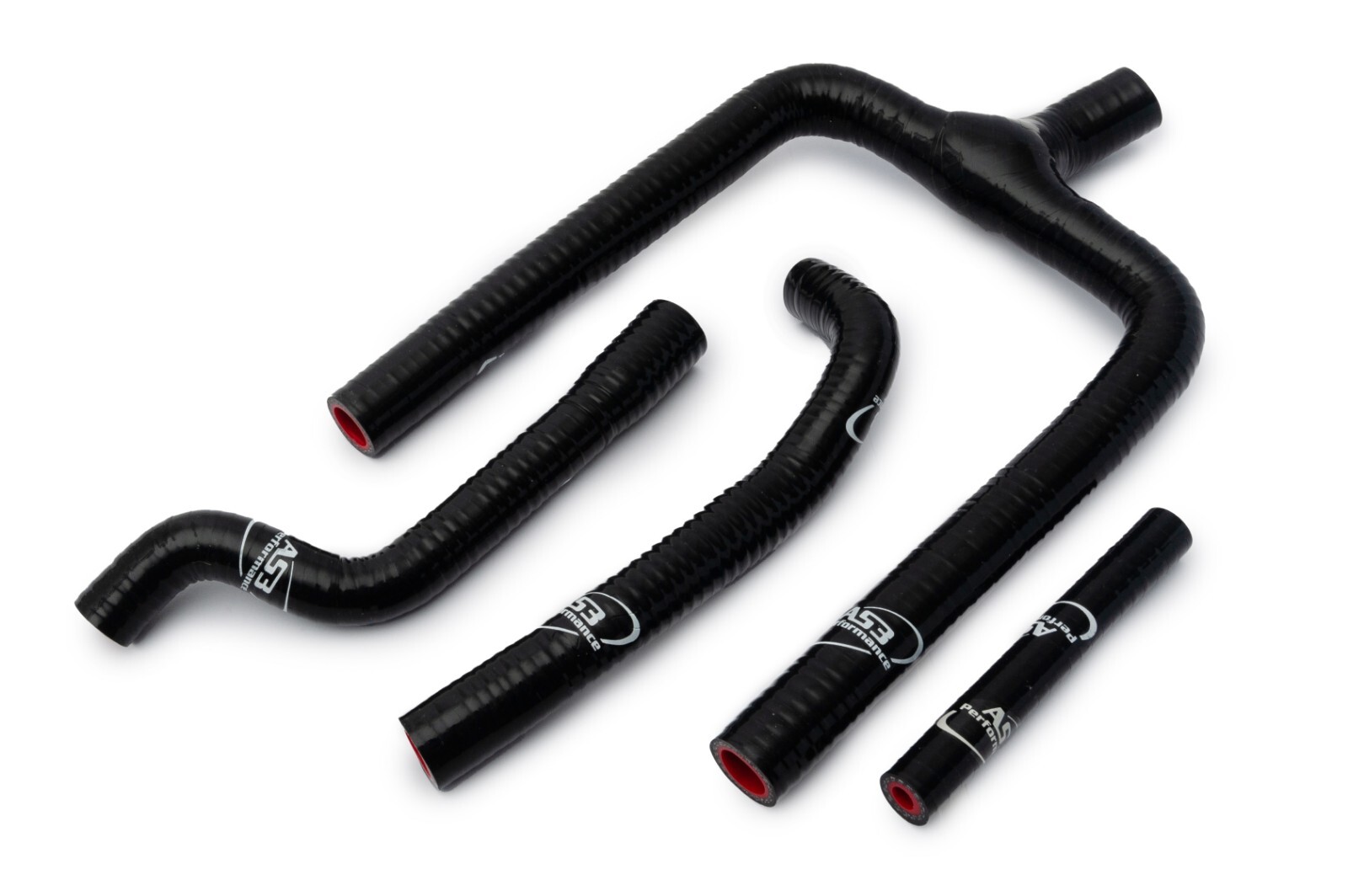 AS3 SILICONE RADIATOR HOSES for RIEJU MR 300 2021 (THERMOSTAT BYPASS)