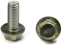 Stainless Steel Hex Cap Flange Bolt Ft Metric M6 X 1.0 X 12m, Qty 10 on sale Stainless Steel Hex Cap Flange Bolt Ft Metric M6 X 1.0 X 12m, Qty 10 on sale